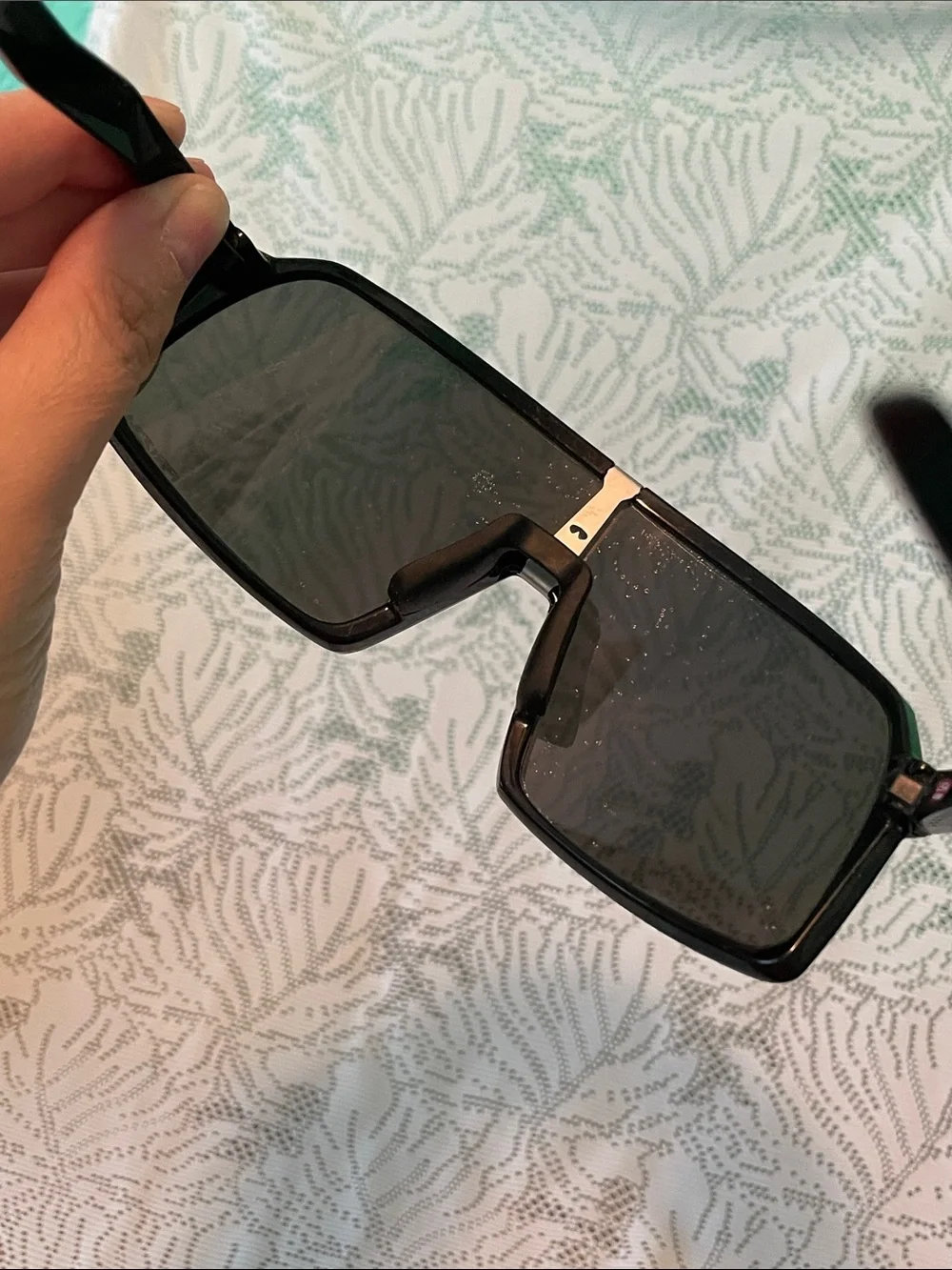 Oakley Sutro Black Shield Sunglasses with Black Lenses